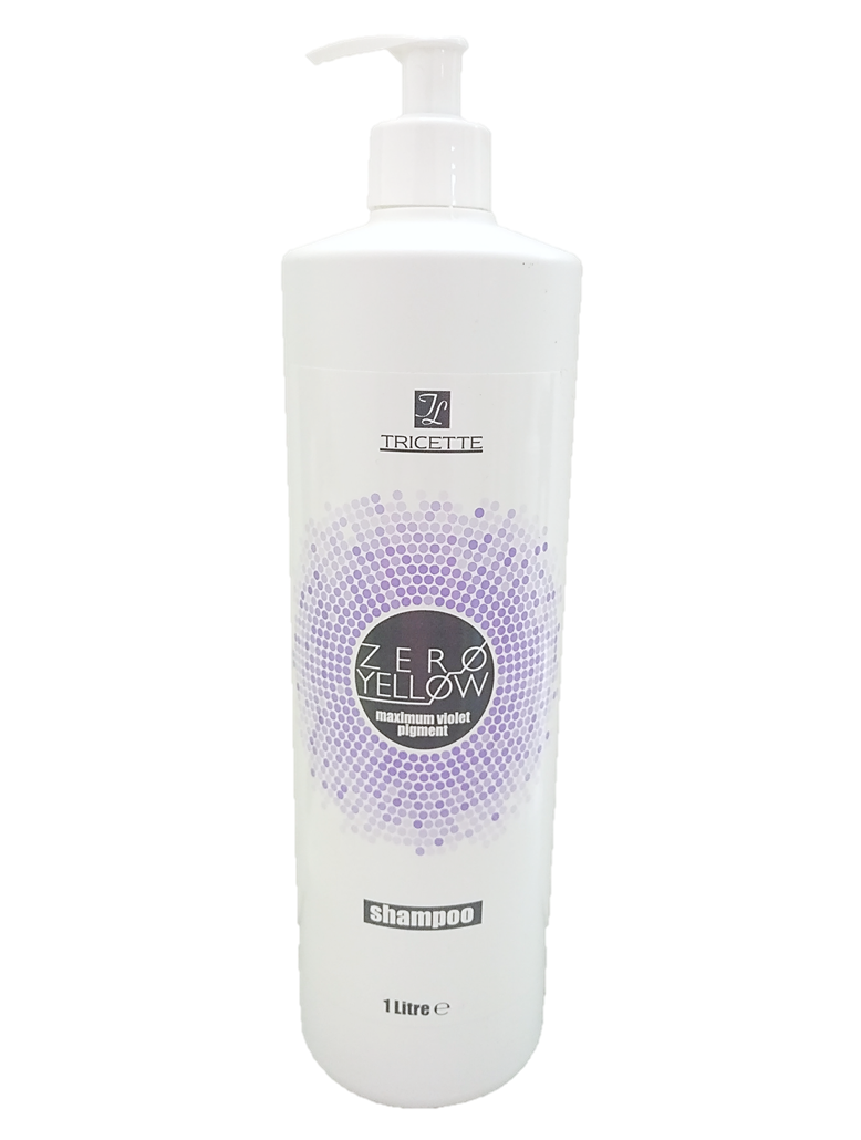Tricette Zero Yellow Shampoo+Pump 1000ml