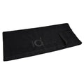 Id svart Handduk 100% Bomull 50x80cm