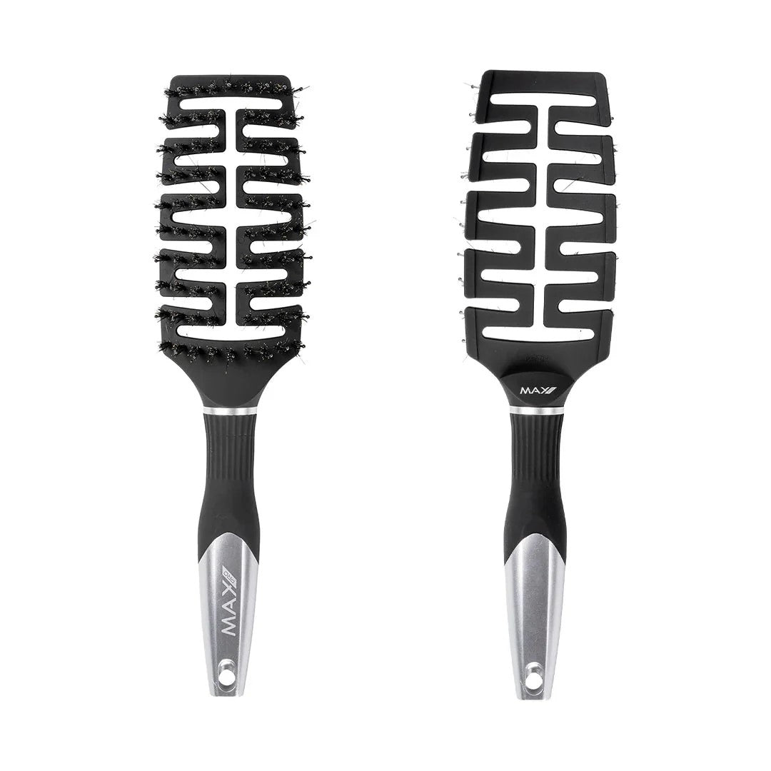 MaxPro Detangler brush silver