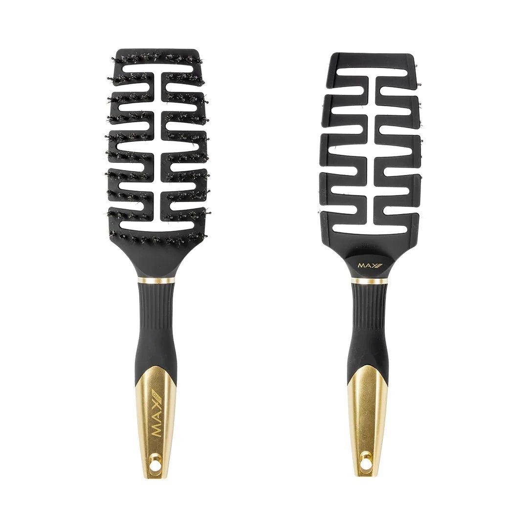 MaxPro Detangler brush Gold